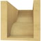 Ekena Millwork 6"W x 12"D x 6"H Wide Garner Rough Cedar Woodgrain TimberThane Corbel, Primed Tan CORUR06X12X06GARRCPR - alternate 2